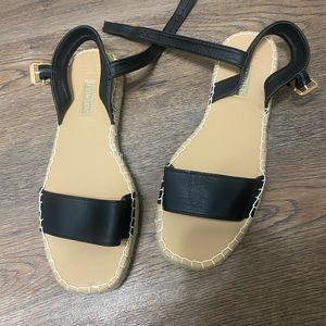 Black sandals